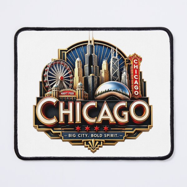 Item preview, THE WINDY CITY CHICAGO designed and sold by likbatonboot.
