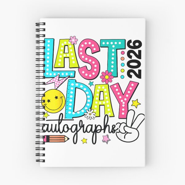 Item preview, Last Day Autographs 2026 Last Day of School Teacher Student T-Shirt designed and sold by DArtfulStudio.