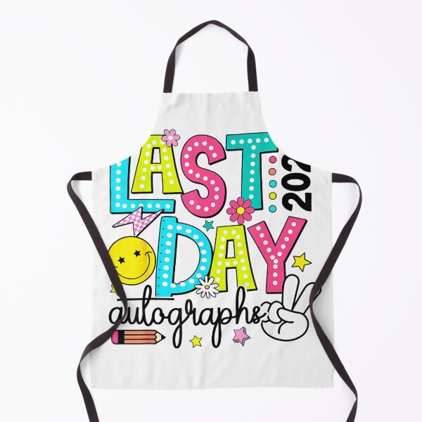 Item preview, Last Day Autographs 2026 Last Day of School Teacher Student T-Shirt designed and sold by DArtfulStudio.