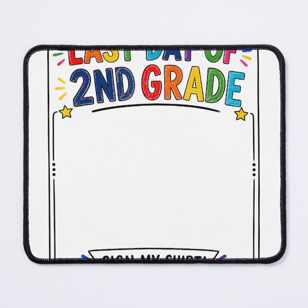 Item preview, Last Day of 2nd Grade Sign My Shirt Autograph Graduation T-Shirt designed and sold by Othinus.