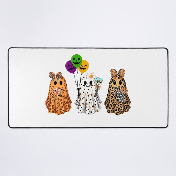 Item preview, Cute Animal Print Halloween Ghosts with Drinks and Balloons Graphic designed and sold by VibranPalette.
