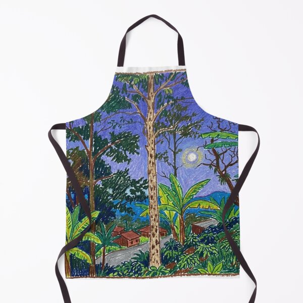 Item preview, Paisaje rural en la noche designed and sold by CristianCEB.