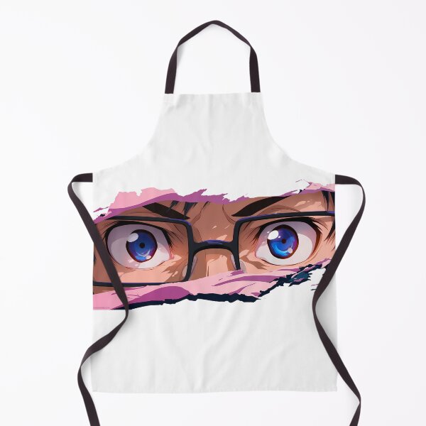 Item preview, Yukio Okumura Blue Exorcist Blue Eyes Glasses Torn Paper Peek designed and sold by PMartistStudio.