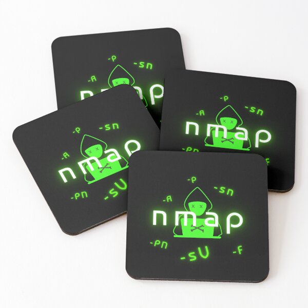 Item preview, Nmap Cybersecurity Hacker Neon Green Coding Art designed and sold by rich-moda.