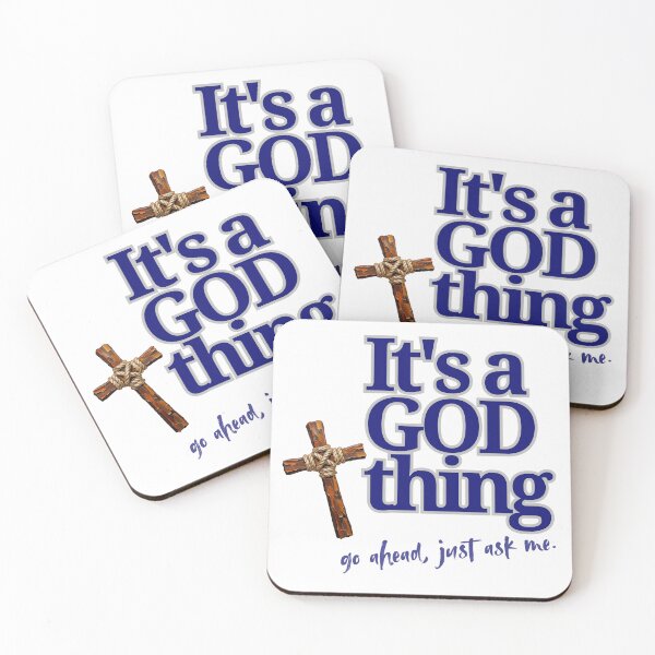 Item preview, It's a GOD thing - blueberry designed and sold by Cane & Abel Creations ..