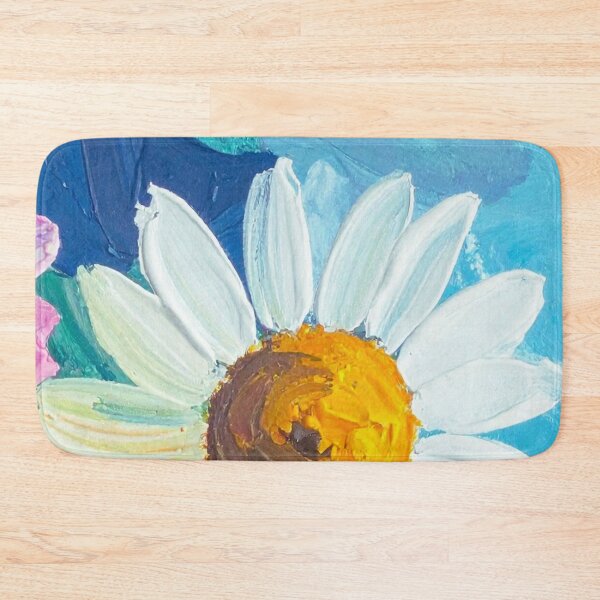 Item preview, Blue Sky Bloom: Textured Daisy & Wildflowers designed and sold by LiveLearnCreate.