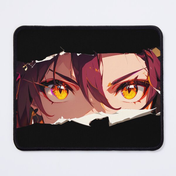 Item preview, Shikanoin Heizou Genshin Impact Golden Eyes Peeking Through Torn Paper designed and sold by PMartistStudio.
