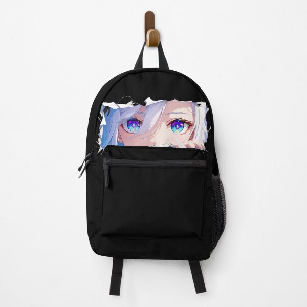 Item preview, Shenhe Genshin Impact Blue Eyes Peeking Through Torn Paper designed and sold by PMartistStudio.