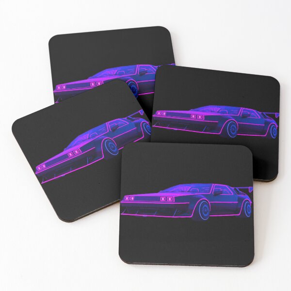 Item preview, Retro Wave Cyber ride - Lowrider, Kustom, Hot Rod, Muscle Car designed and sold by Elegant Customs.