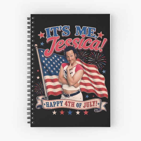 Item preview, It's Me Jessica the Hot Chick Happy 4th of July  designed and sold by Regainbara.