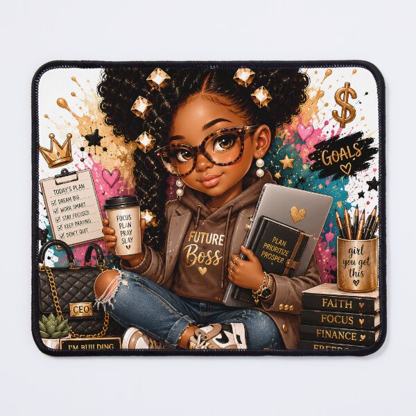 Item preview, Future Boss Sticker | Girl Boss | CEO Mindset | Entrepreneur Gift | Hustle Planner Sticker designed and sold by overcomercrafts.