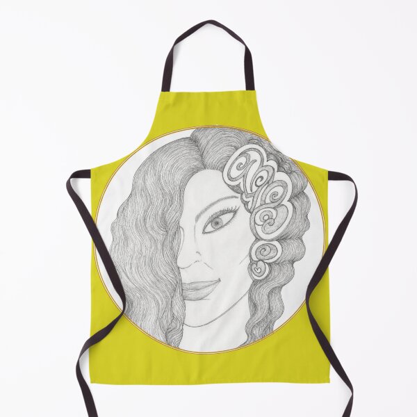 Item preview, Half Face Spiral Hair Art designed and sold by mimiartes.