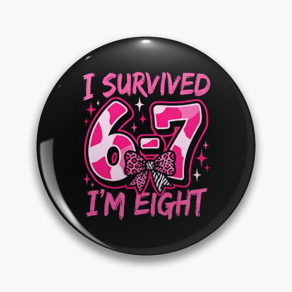 Item preview, 8th Birthday Girl I Survived 67 Bday Im 8 Year Old Girls designed and sold by Littermin.