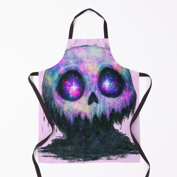 Item preview, Cosmic Mind Spooky Galaxy Skull Art designed and sold by DonaldWaltersxx.