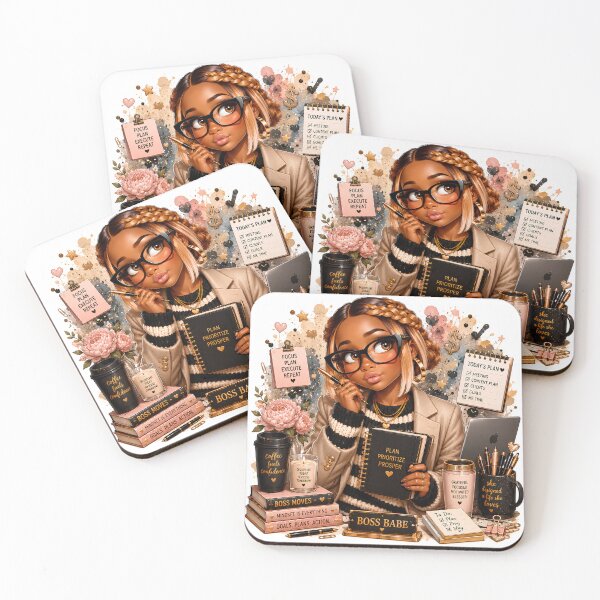 Item preview, Boss Babe Planner Girl Sticker | Productivity Girl | Planner Lover | Entrepreneur Life designed and sold by overcomercrafts.