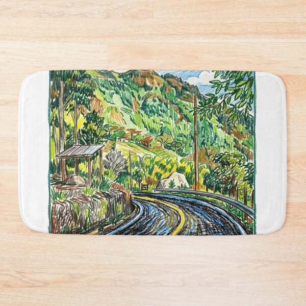 Item preview, Rural landscape with road designed and sold by CristianCEB.