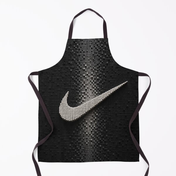 Item preview, Logotipo de Nike blanco micro mosaico 3D minimalista designed and sold by JcAbstractArt.