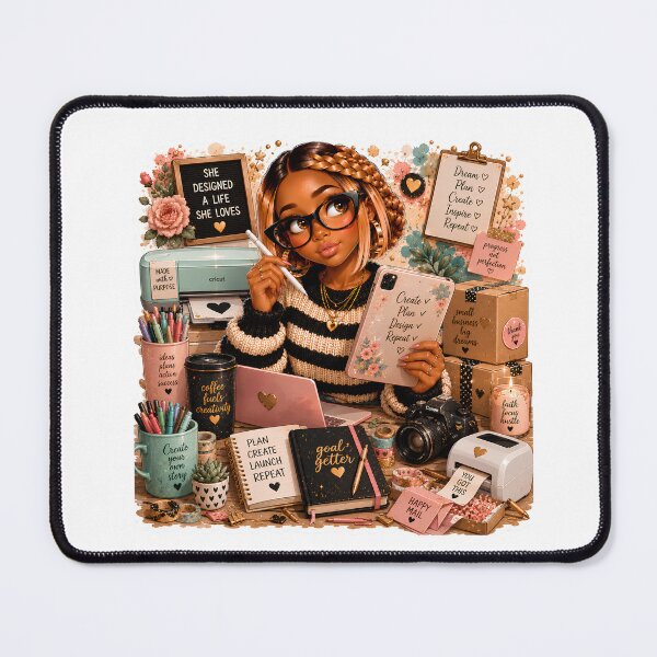 Item preview, Creative Entrepreneur Sticker | Small Business Owner | Cricut Lover | Maker Life | Creative Girl designed and sold by overcomercrafts.