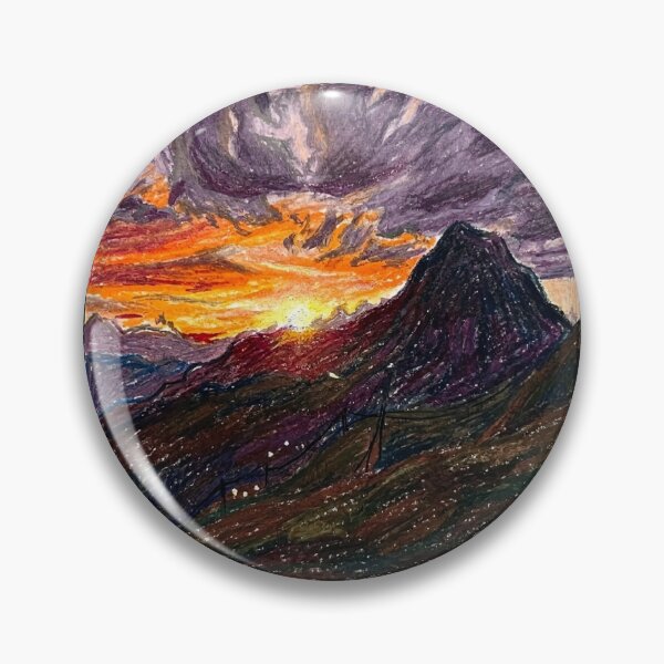 Item preview, Mountains under a sunset designed and sold by CristianCEB.