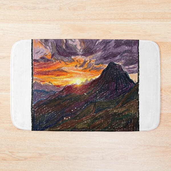 Item preview, Mountains under a sunset designed and sold by CristianCEB.