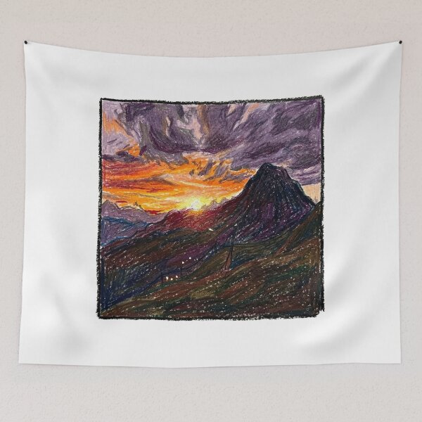 Item preview, Mountains under a sunset designed and sold by CristianCEB.