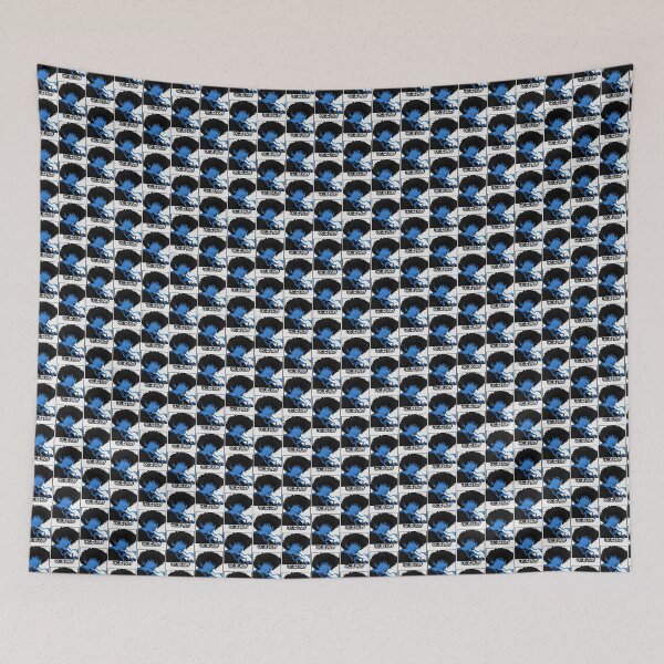 Item preview, Scribble Blue Cowherd  designed and sold by Ninaa-Art.