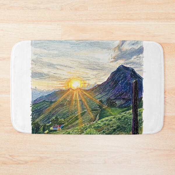 Item preview, Sunset over the hills designed and sold by CristianCEB.