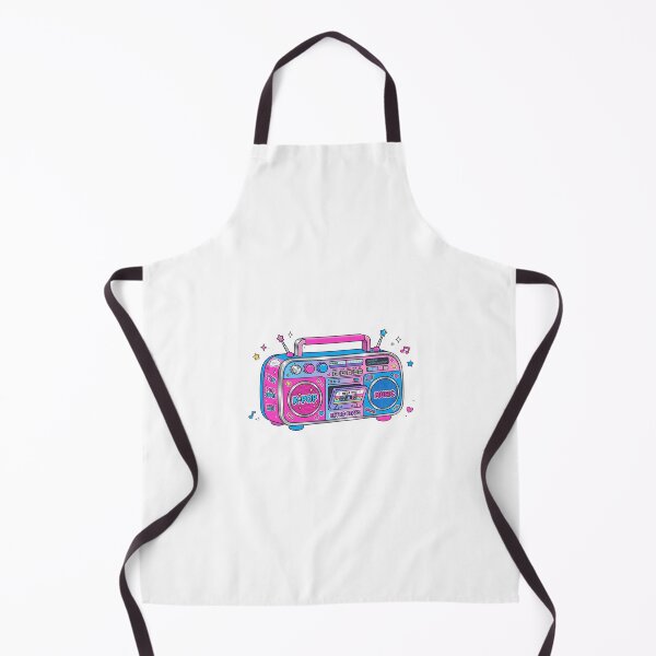 Item preview, Vibrant K-Pop Music Beats Retro Boombox designed and sold by XArt.