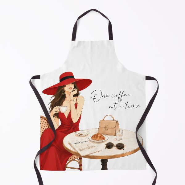 Item preview, Elegant Parisian Café Fashion Illustration designed and sold by AliceAndCats.