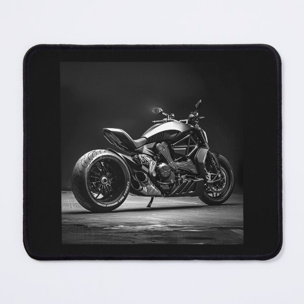 Item preview, Futuristic Black Three-Wheel Motorcycle designed and sold by inkoutninja.