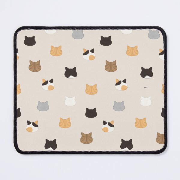 Item preview, Cozy Cat Faces Pattern designed and sold by lbl-shop.