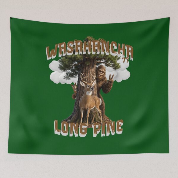 Item preview, Long Pine Bigfoot Friends Squirrel and Whitetail Deer designed and sold by ej-sulu.