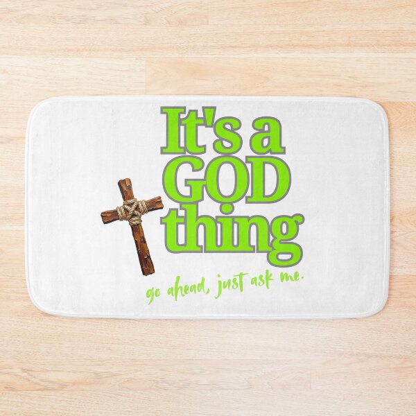 Item preview, It's a GOD thing - lime designed and sold by Cane & Abel Creations ..