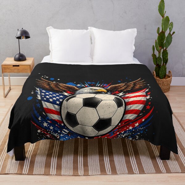 Item preview, American Flag Soccer Ball 4th of July Patriotic Men Women designed and sold by CriseldaBruning.