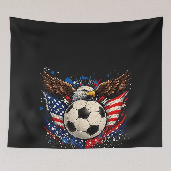 Item preview, American Flag Soccer Ball 4th of July Patriotic Men Women designed and sold by CriseldaBruning.