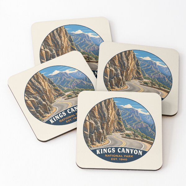 Item preview, Kings Canyon National Park Sticker designed and sold by Gideon Emmerich.