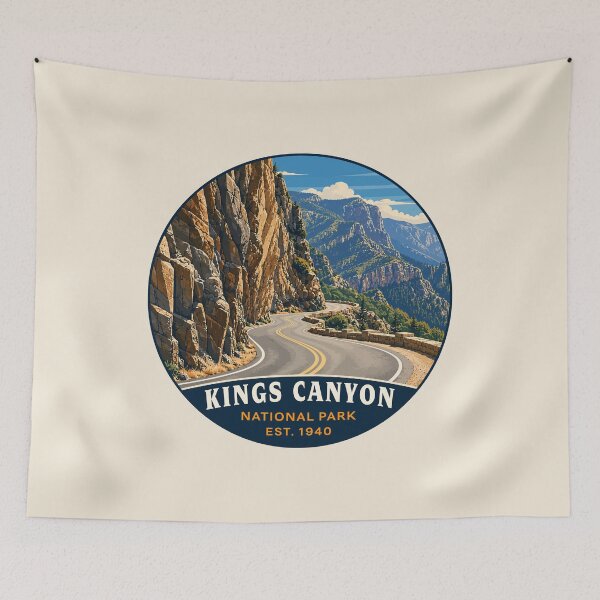 Item preview, Kings Canyon National Park Sticker designed and sold by Gideon Emmerich.