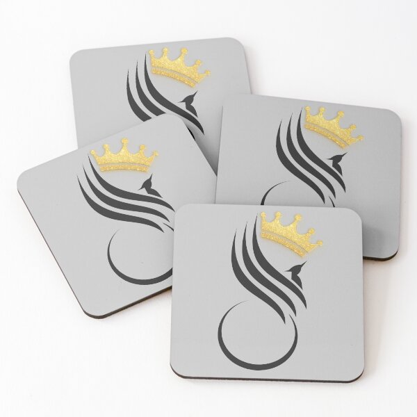 Item preview, Elegant Bird with Luxury Gold Crown Logo designed and sold by rich-moda.