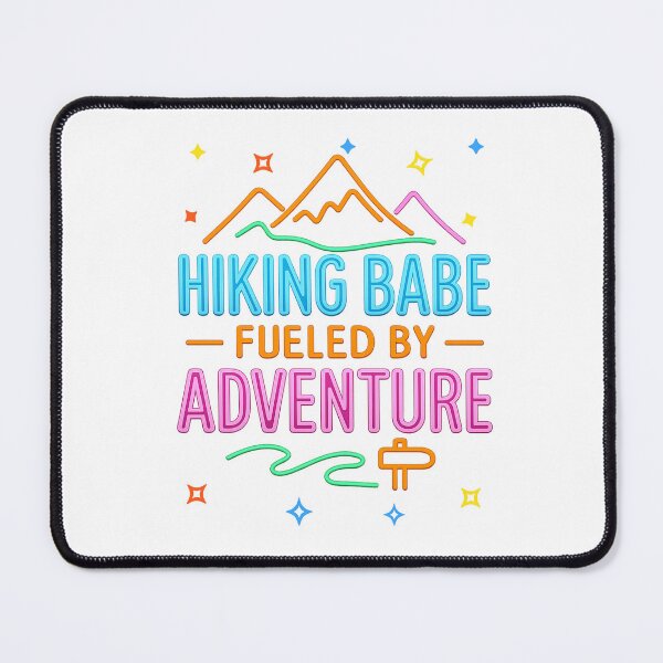 Item preview, Hiking Babe, Fueled by Adventure designed and sold by PrintSparkDesigns.