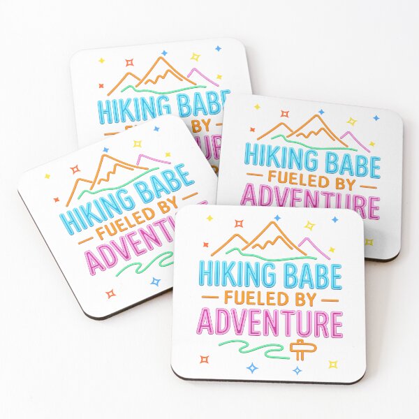 Item preview, Hiking Babe, Fueled by Adventure designed and sold by PrintSparkDesigns.