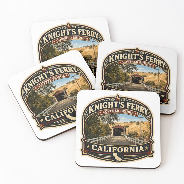 Item preview, Knights Ferry Covered Bridge NEW Rustic Series designed and sold by gotucoveredart.