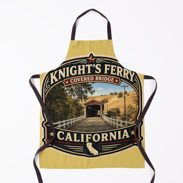 Item preview, Knights Ferry Covered Bridge NEW Rustic Series designed and sold by gotucoveredart.