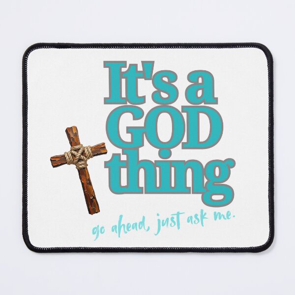 Item preview, It's a GOD thing - wintermint designed and sold by Cane & Abel Creations ..