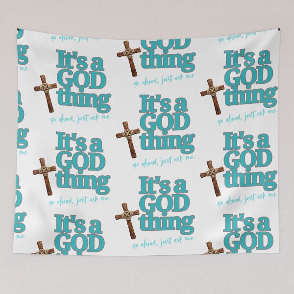 Item preview, It's a GOD thing - wintermint designed and sold by Cane & Abel Creations ..