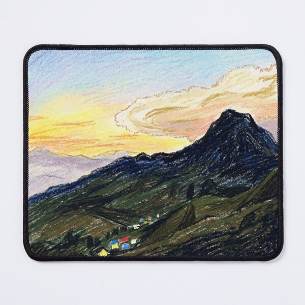 Item preview, Nightfall among the mountains designed and sold by CristianCEB.