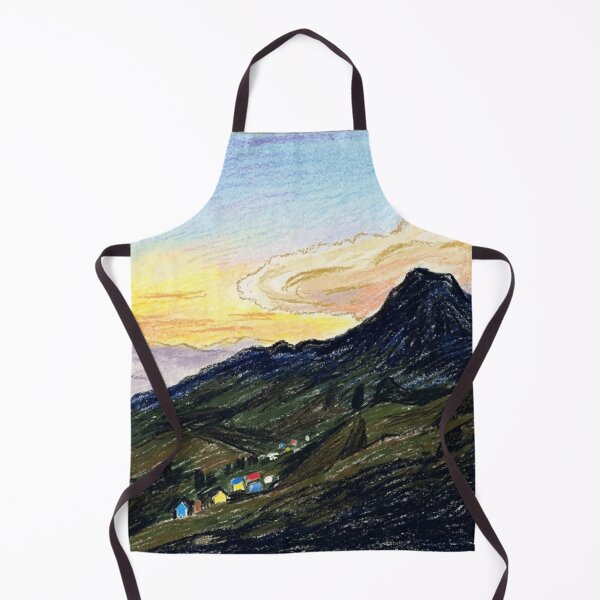 Item preview, Nightfall among the mountains designed and sold by CristianCEB.
