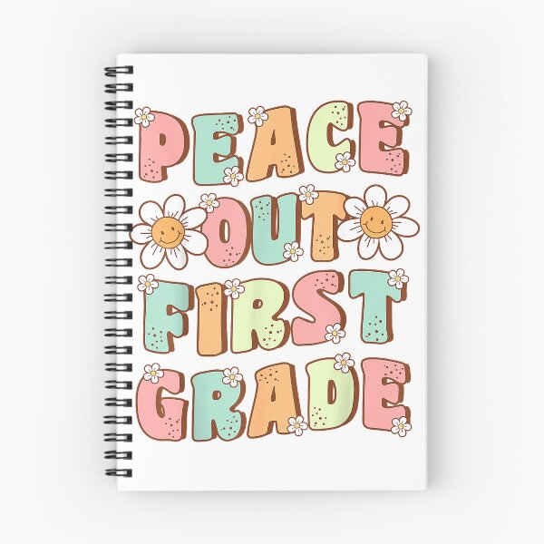 Item preview, Peace Out First Grade Cute Groovy Last Day of 1st Grade T-Shirt designed and sold by rawr00.