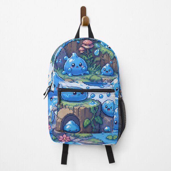 Item preview, Slime World Collection #001 | Blue Slime designed and sold by LogicLoop.