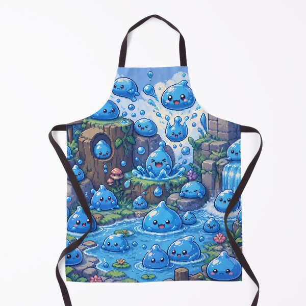 Item preview, Slime World Collection #001 | Blue Slime designed and sold by LogicLoop.