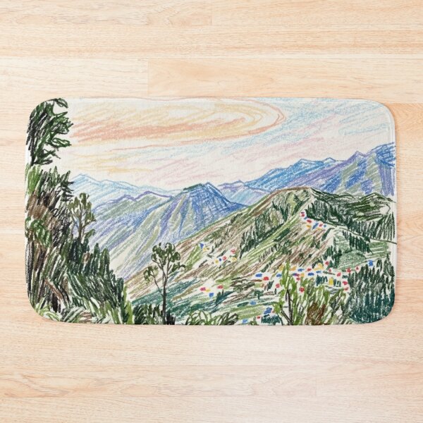 Item preview, mountainous valley under the sky designed and sold by CristianCEB.